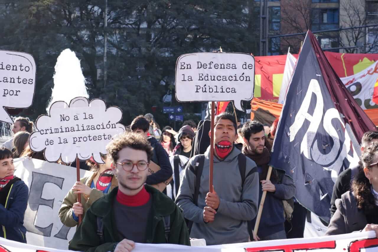 Criminalización de la protesta: