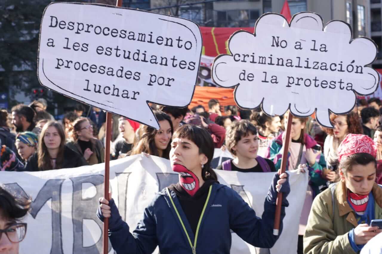 Criminalización de la protesta: