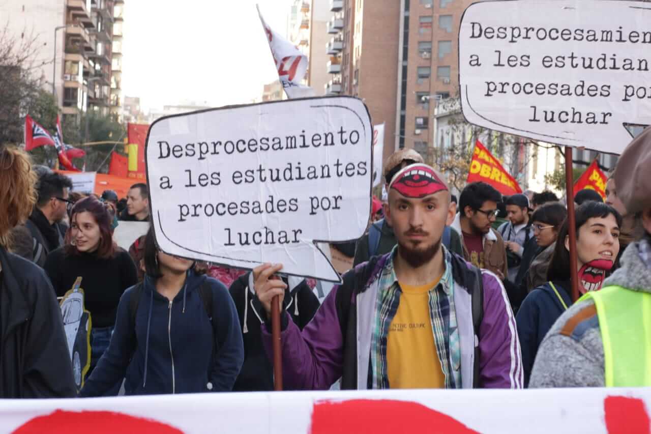 Criminalización de la protesta: