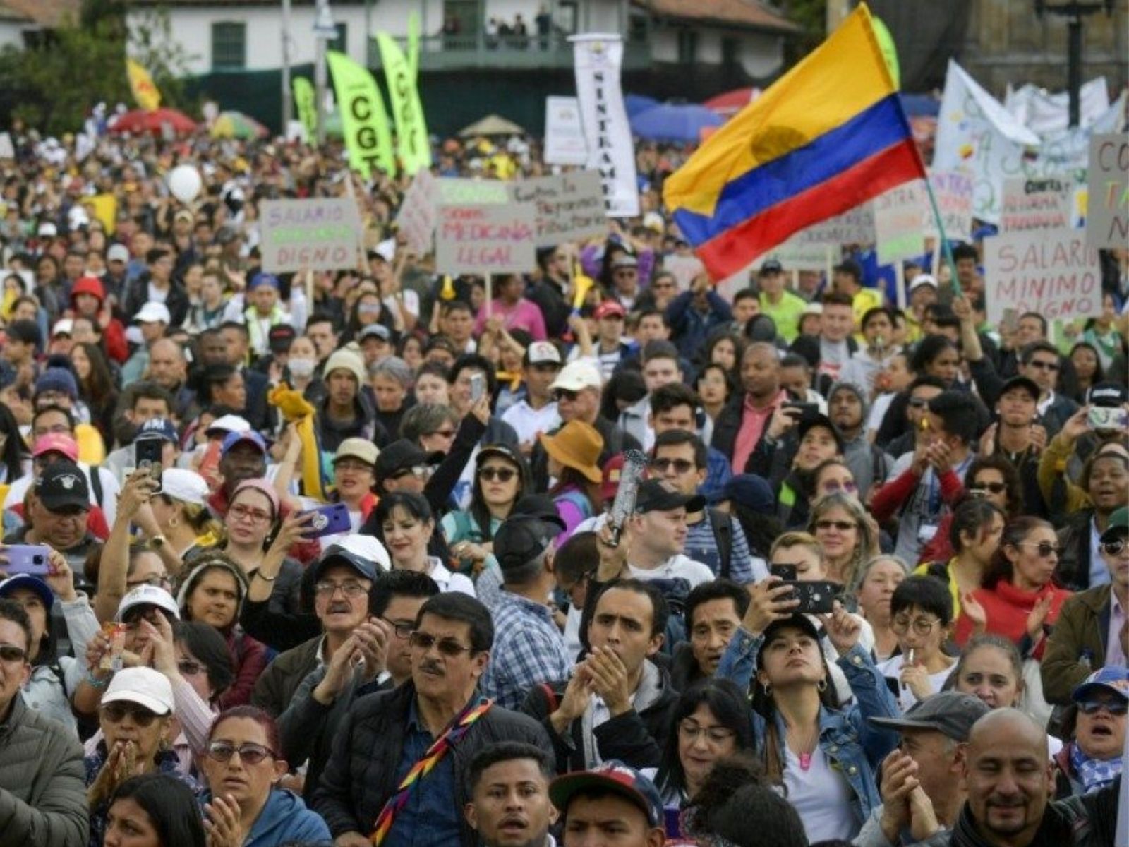 Siguen las manifestaciones en Colombia El Resaltador