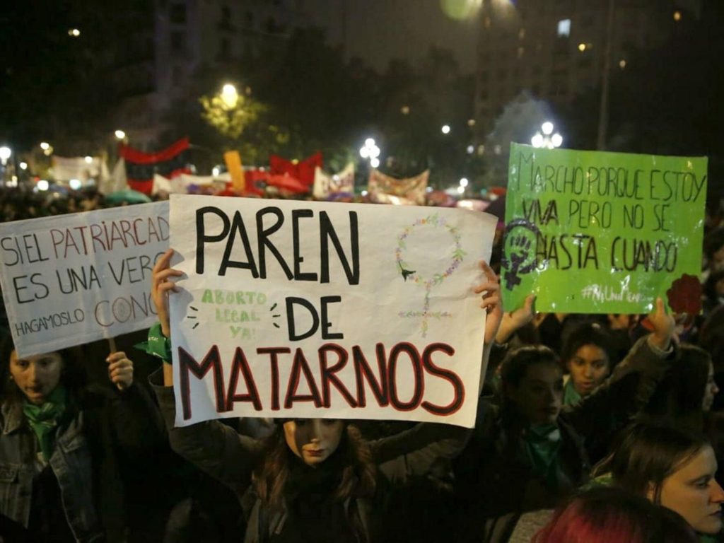 Paren de matarnos: un femicidio cada 31 horas