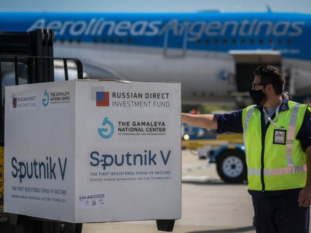 Comenzó la distribución de una nueva partida de Sputnik V