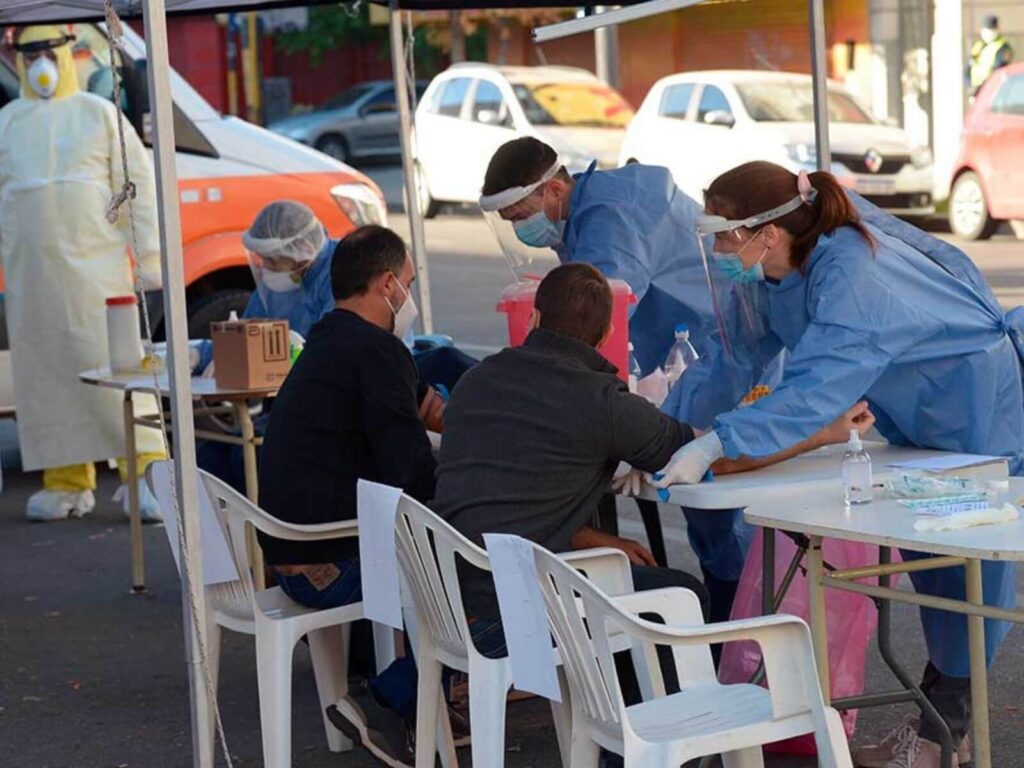 Récord en Córdoba: más de 4.000 contagios en 24 horas