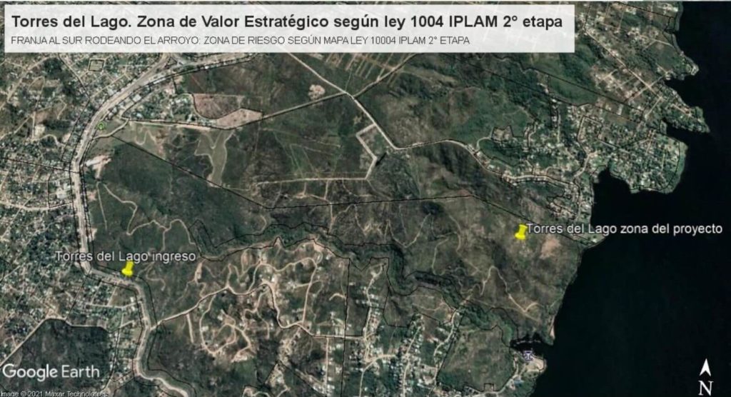 Santa Cruz del Lago: un proyecto inmobiliario atenta contra la Ley de Bosques