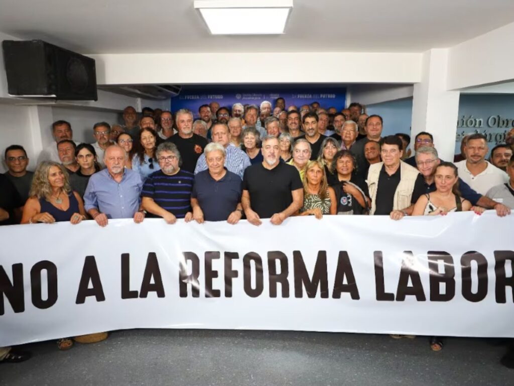 gremios unidos contra la reforma laboral