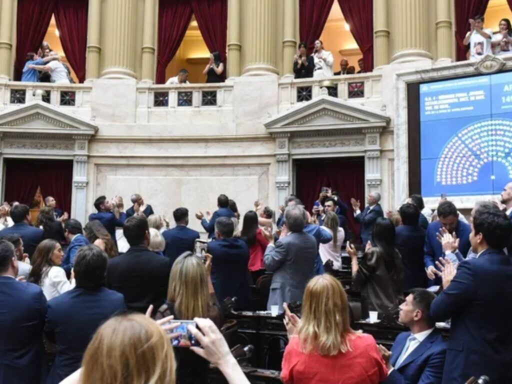 diputados le da media sanción a la baja en la edad de imputabilidad